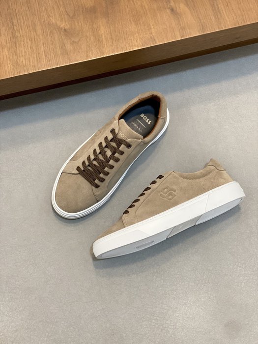 BOSS Men shoes Tote style 10 Tan 01A