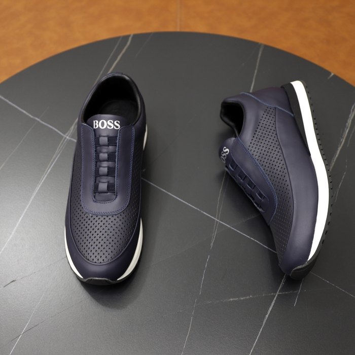 BOSS Men shoes Tote style 100 Navy 01A 2