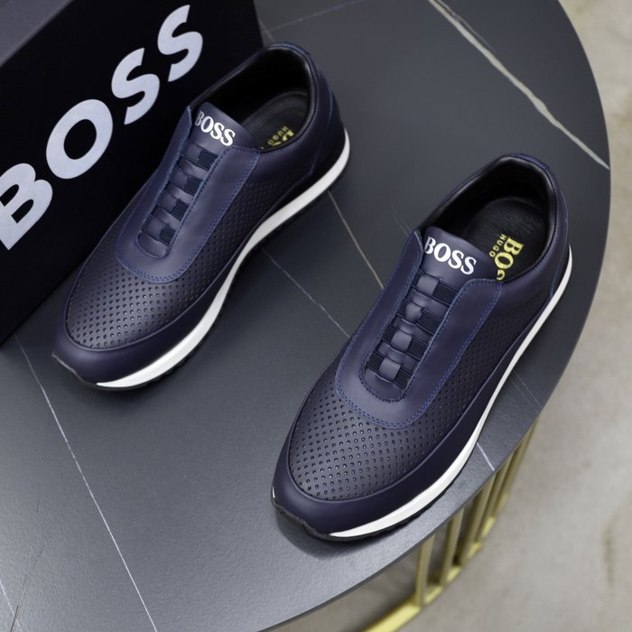 BOSS Men shoes Tote style 100 Navy 01A 2