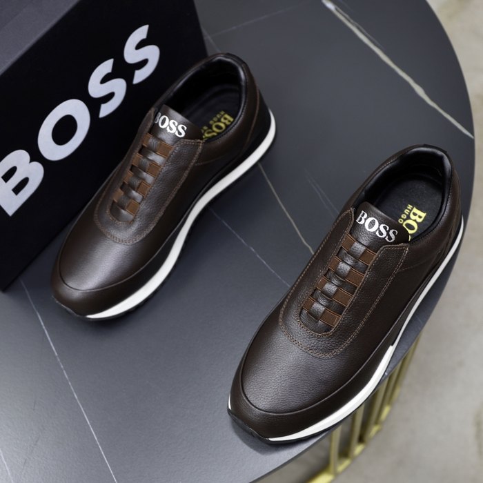 BOSS Men shoes Tote style 102 Brown 01A