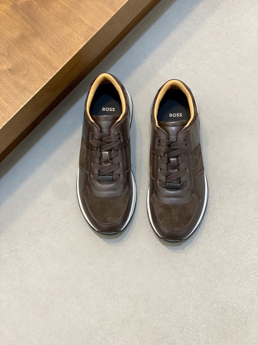 BOSS Men shoes Tote style 12 Brown 01A