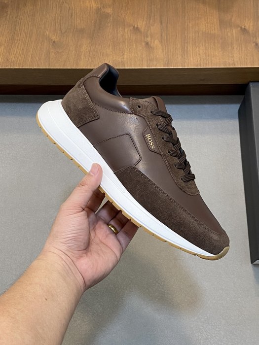 BOSS Men shoes Tote style 13 Brown 01A