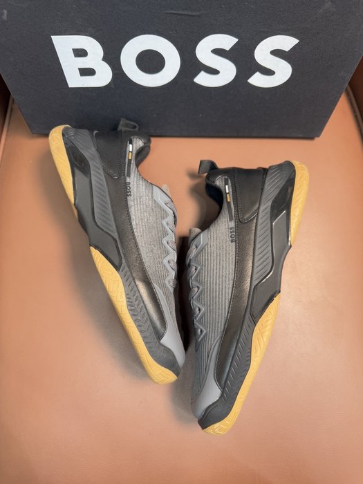 BOSS Men shoes Tote style 22 Grey 01A