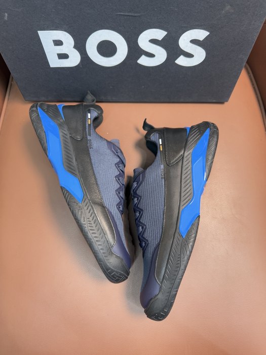 BOSS Men shoes Tote style 24 Blue 01A