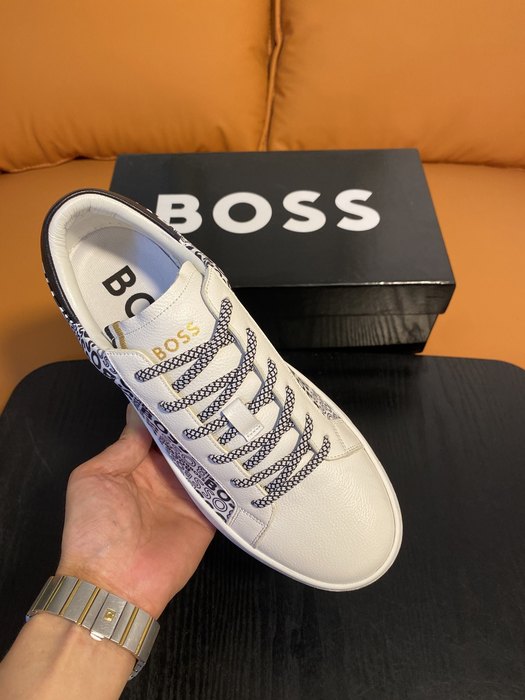 BOSS Men shoes Tote style 34 White 01A