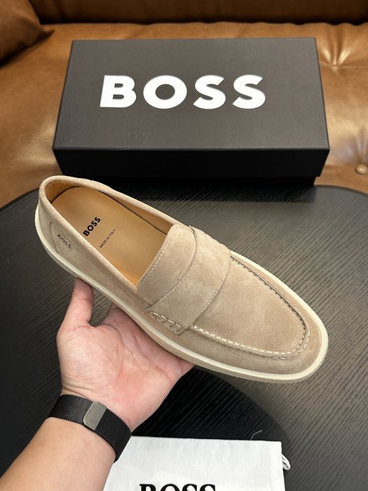 BOSS Men shoes Tote style 40 Tan 01A