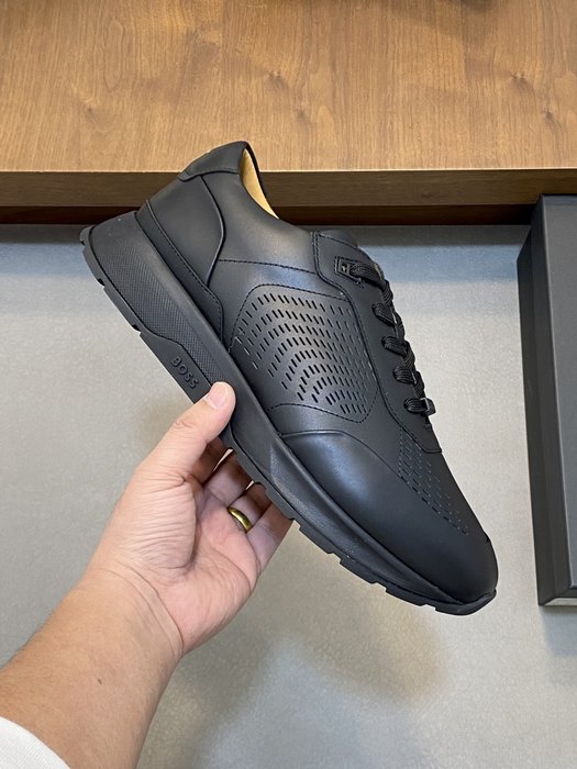 BOSS Men shoes Tote style 41 Black 01A