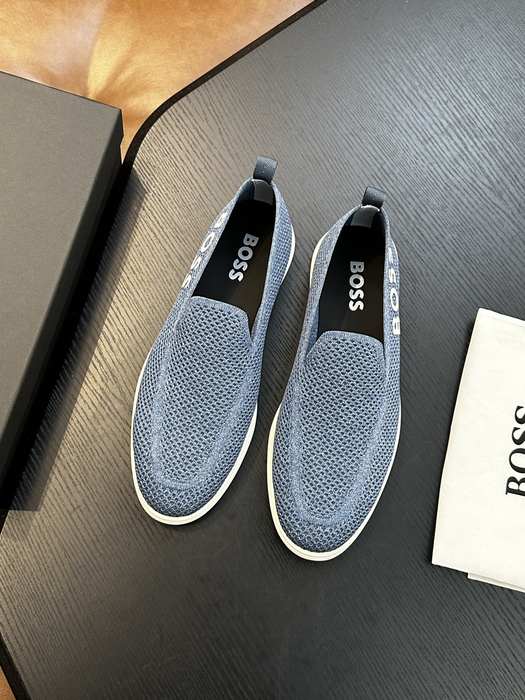 BOSS Men shoes Tote style 41 Blue 01A