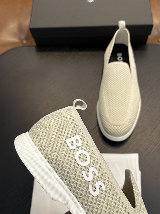 BOSS Men shoes Tote style 42 Beige 01A