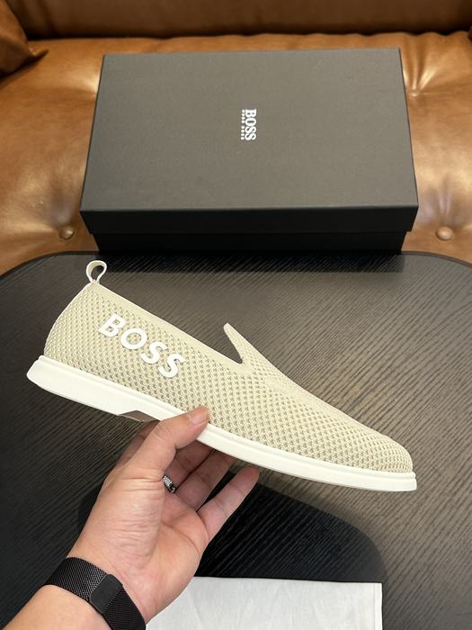 BOSS Men shoes Tote style 42 Beige 01A
