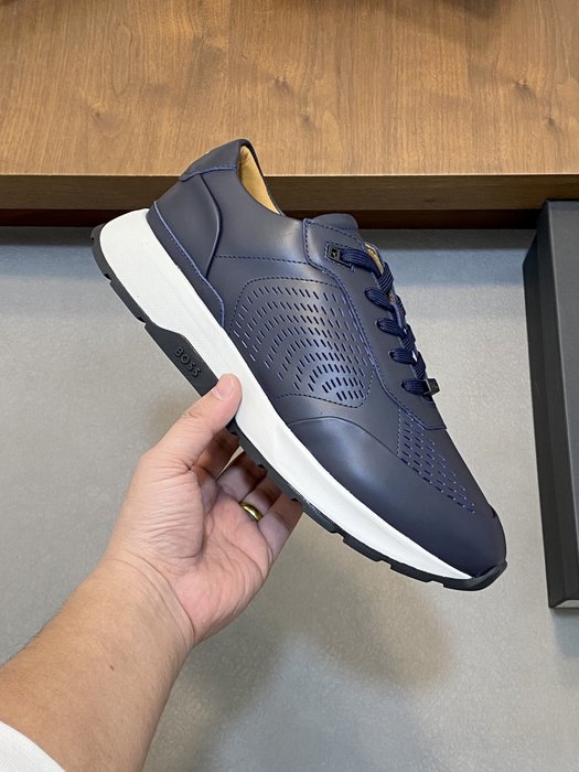 BOSS Men shoes Tote style 42 Navy 01A