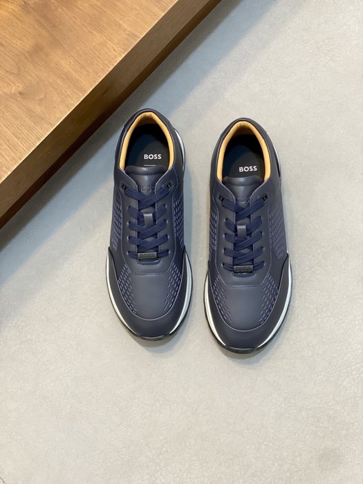 BOSS Men shoes Tote style 42 Navy 01A
