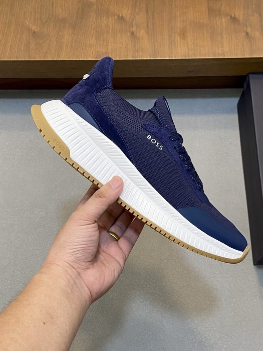 BOSS Men shoes Tote style 44 Navy 01A