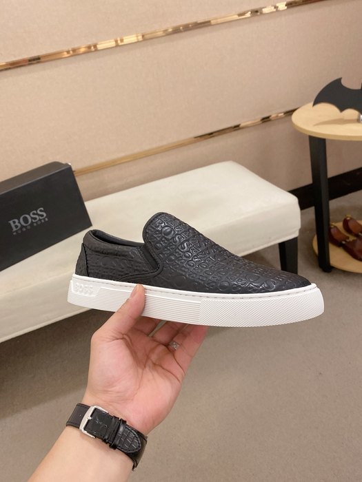 BOSS Men shoes Tote style 87 Grey 01A 2