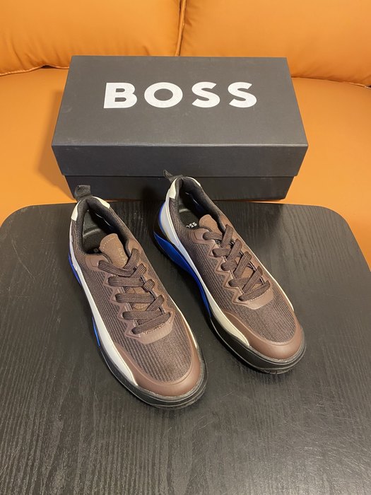 BOSS Men shoes Tote style 94 Brown 01A