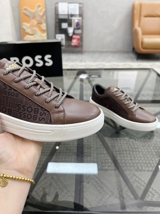 BOSS Men shoes Tote style 95 Brown 01A 2