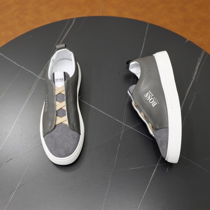 BOSS Men shoes Tote style 96 Grey 01A 2