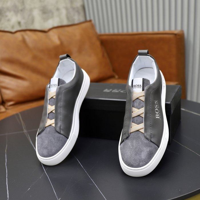 BOSS Men shoes Tote style 96 Grey 01A 2