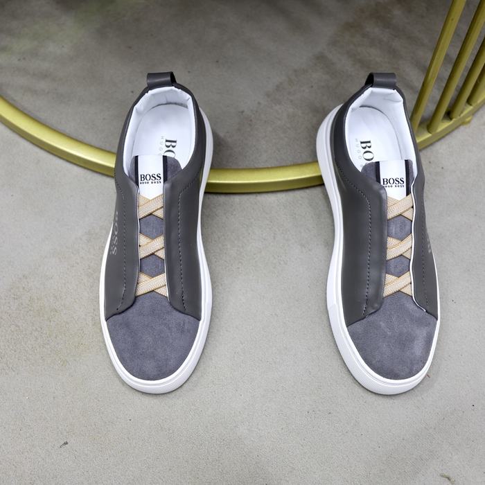 BOSS Men shoes Tote style 96 Grey 01A 2