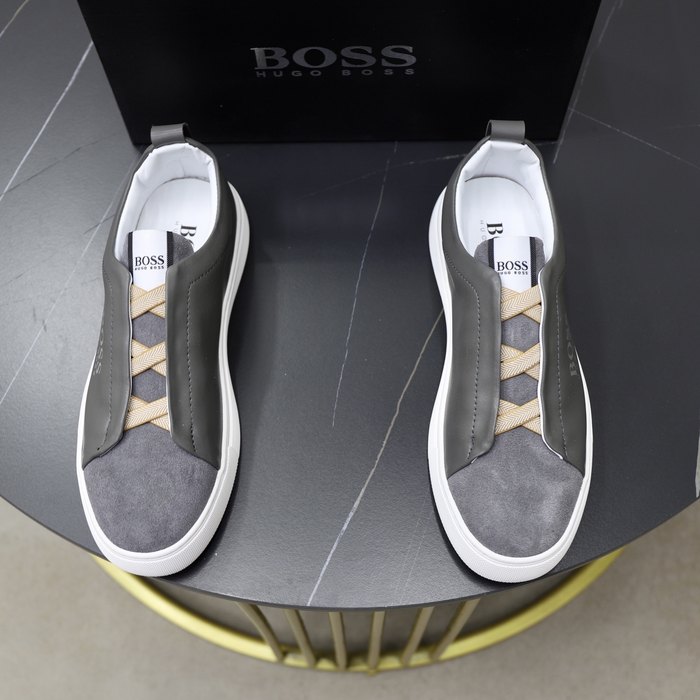BOSS Men shoes Tote style 96 Grey 01A 2