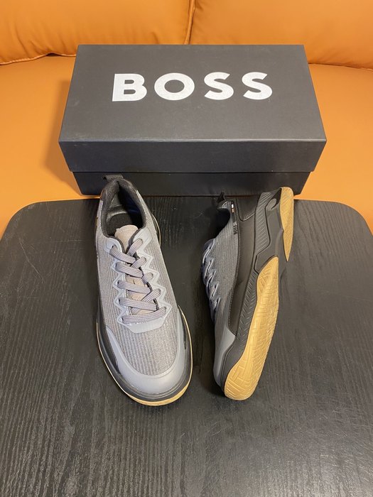BOSS Men shoes Tote style 96 Grey 01A