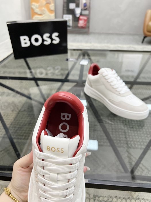 BOSS Men shoes Tote style 99 White 01A