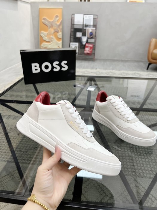 BOSS Men shoes Tote style 99 White 01A