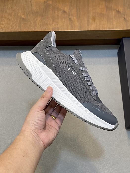 BOSS Men shoes Tote with elegant design Grey 01A