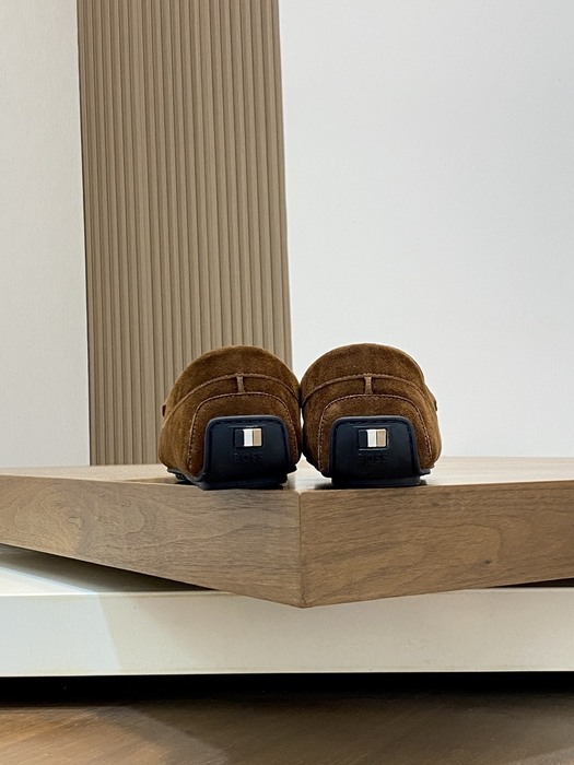 BOSS Men shoes Tote with stylish leather features Brown 01A