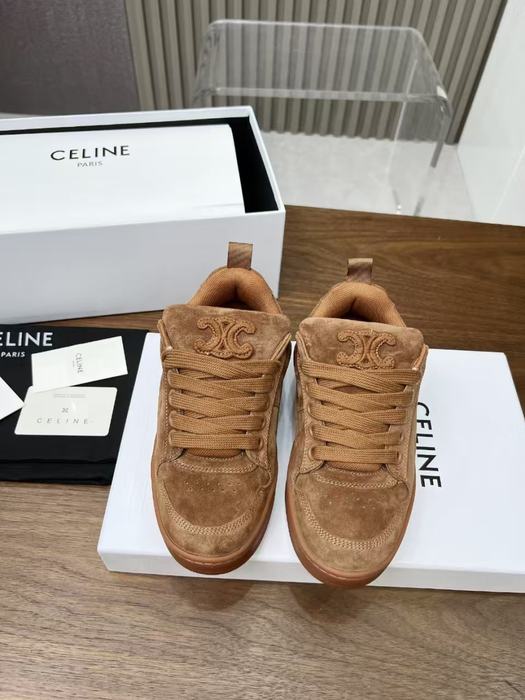Celine Block Low Top Brown