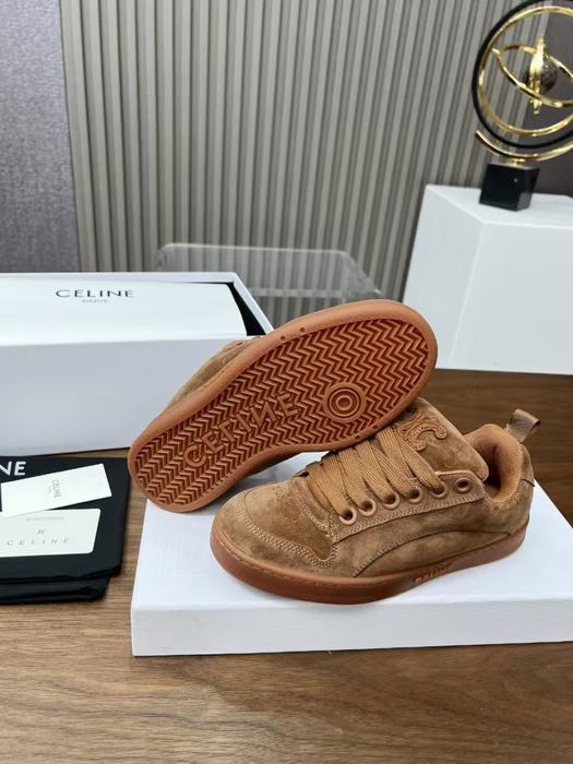 Celine Block Low Top Brown