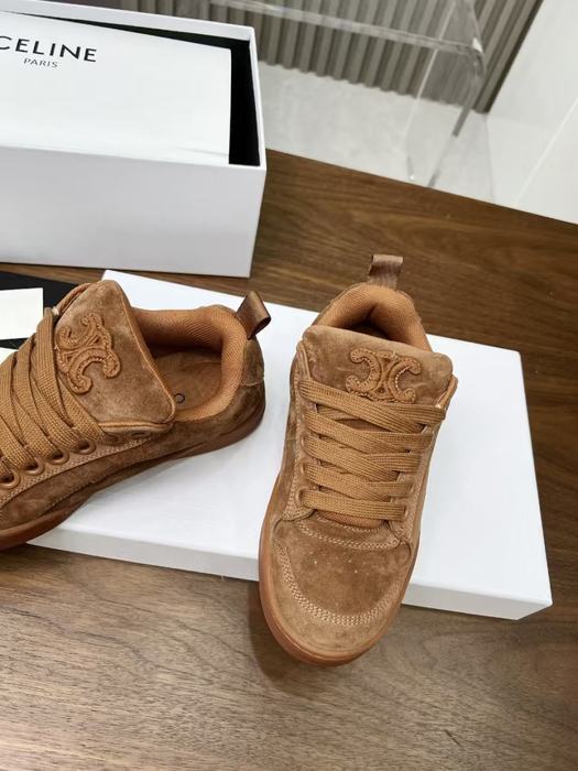 Celine Block Low Top Brown