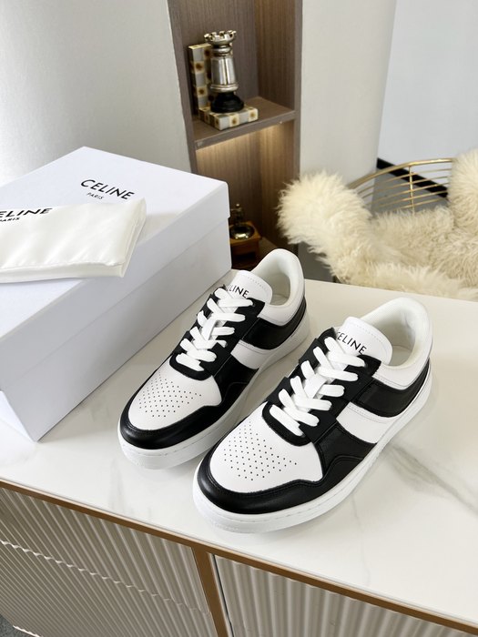 Celine Block Low Top Lace  Black