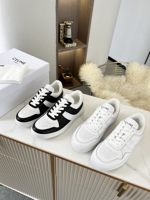 Celine Block Low Top Lace  Black