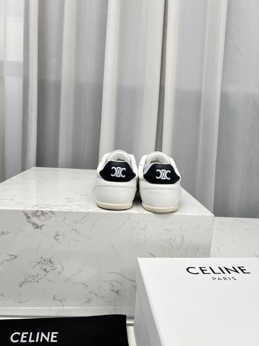 Celine Trainer Sneakers Low Top White