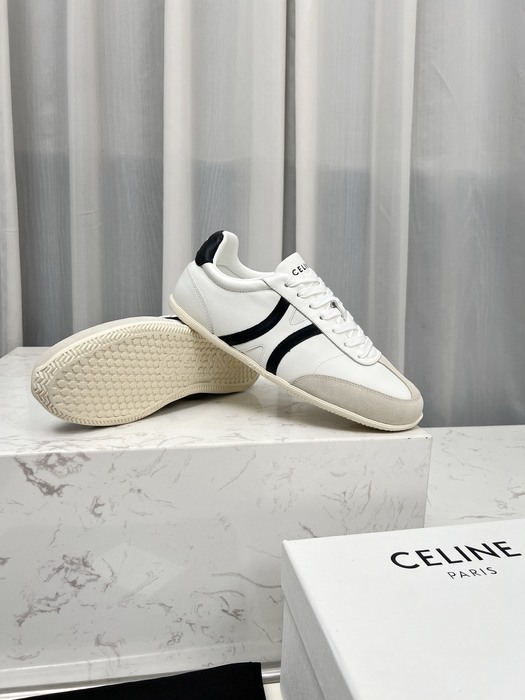 Celine Trainer Sneakers Low Top White