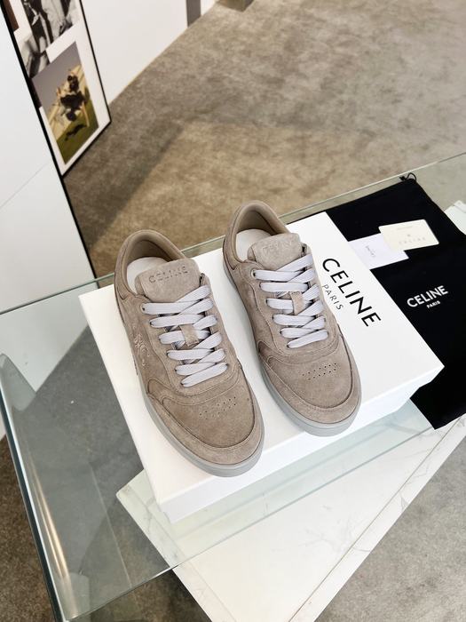 Celine Triomphe Lace up Grey