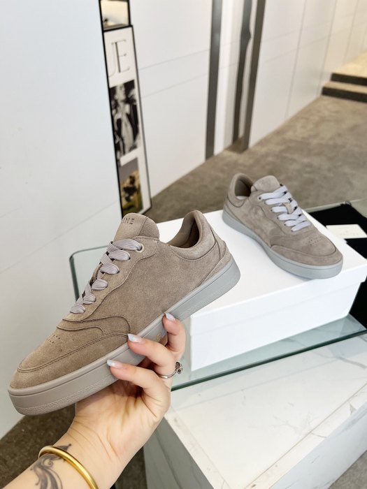 Celine Triomphe Lace up Grey