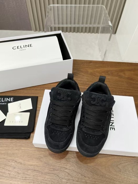 Celine Triomphe Low  Black