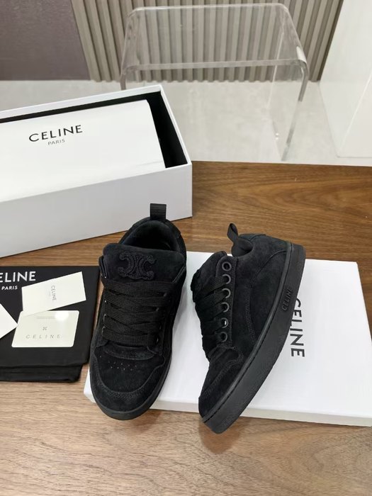 Celine Triomphe Low  Black