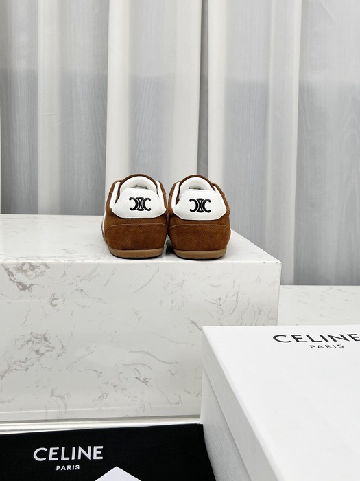Celine Triomphe Low Brown