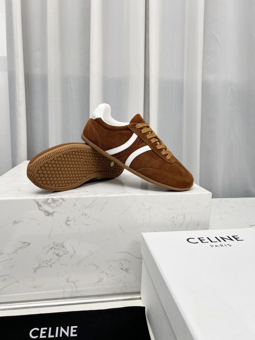 Celine Triomphe Low Brown