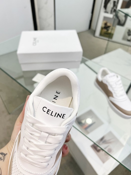 Celine Triomphe Low White 2