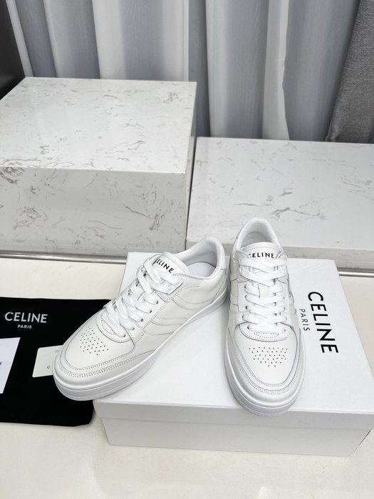 Celine Triomphe Low White 3