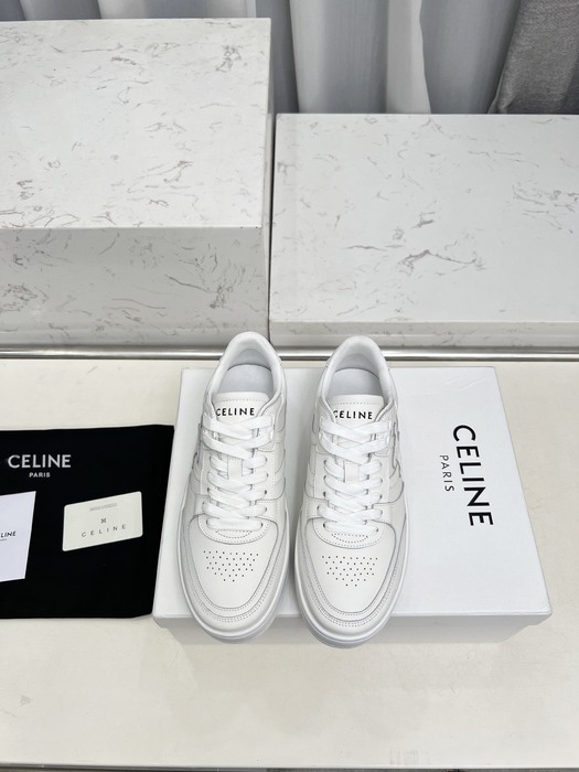 Celine Triomphe Low White 3