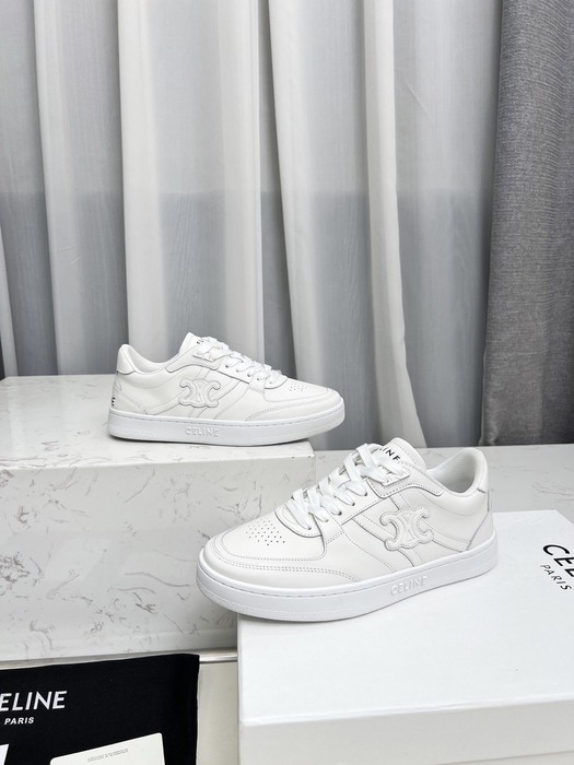 Celine Triomphe Low White 3