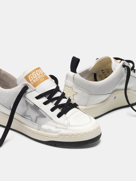 Yupoo sneakers with silver star White