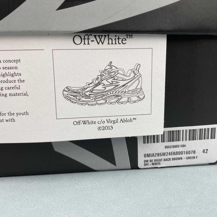 OFF WHITE  36 47 12