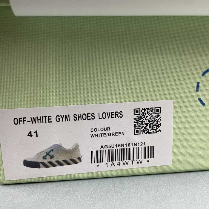 OFF WHITE GYM SHOES LOVERS  36 47 4