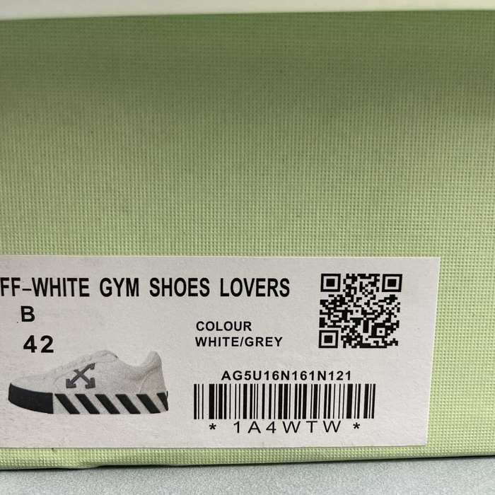 OFF WHITE GYM SHOES LOVERS  36 47 5